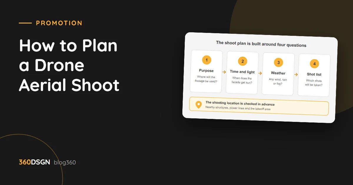 How to Plan a Drone Aerial Shoot