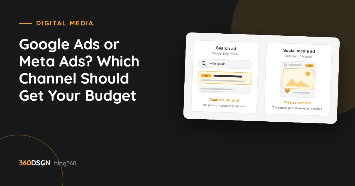 Google Ads or Meta Ads? Which Channel Should Get Your Budget