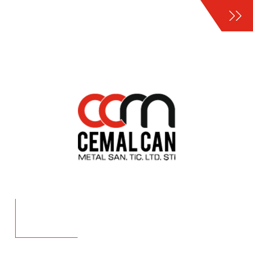 Cemal Can Metal Logo